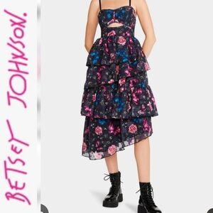 Betsey Johnson Flora Tulle Dress